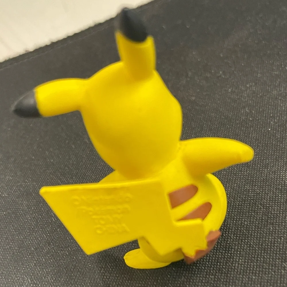 Yellow Pikachu figurine